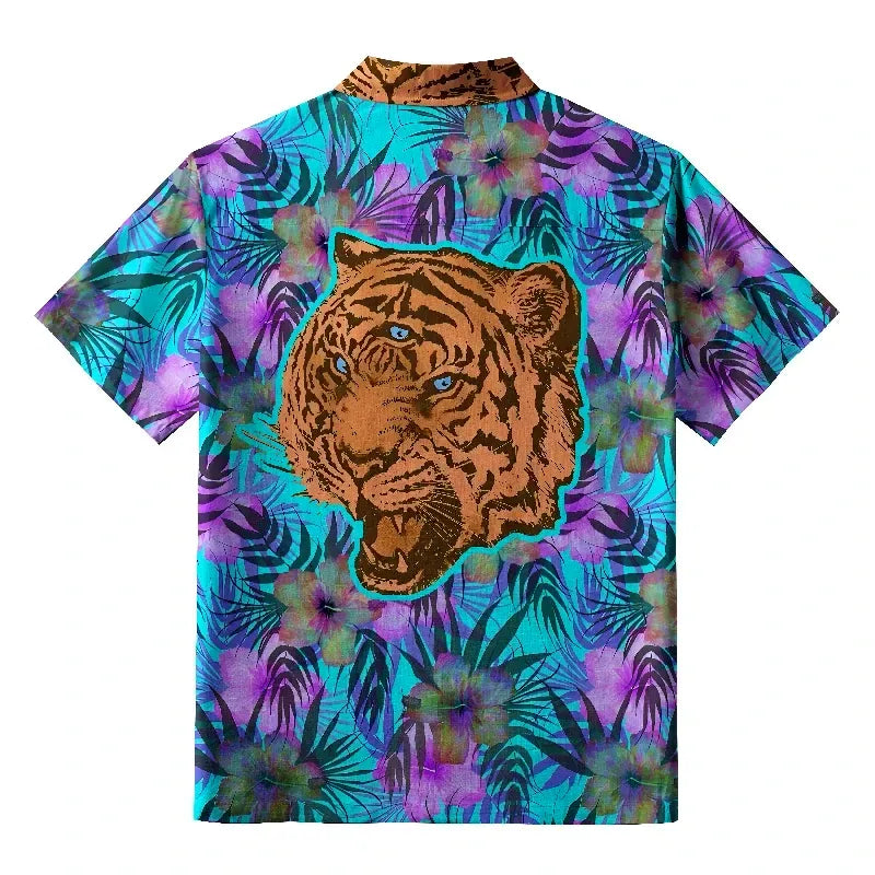 Japanese Tiger Shirt for Vacation