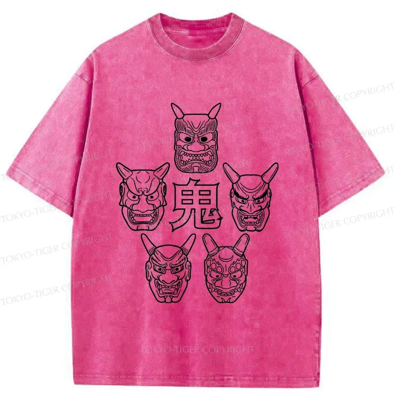 Washed Ukiyo-e Tee for Vacation