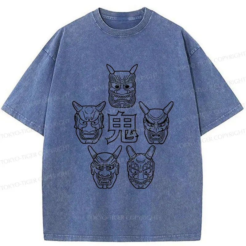 Washed Ukiyo-e Tee for Vacation