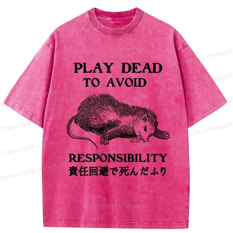 japanese vintage washed unisex t-shirt