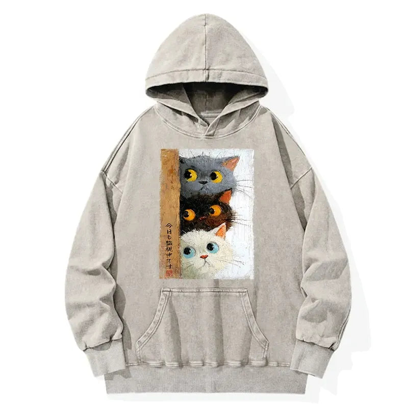 Kyoto lion unisex hoodie cozy gift idea