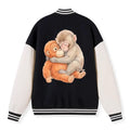 Kyoto-Lion Poor Punch Embroidery Varsity Jacket