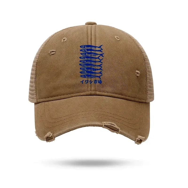 Japanese vintage trucker cap for daily wear