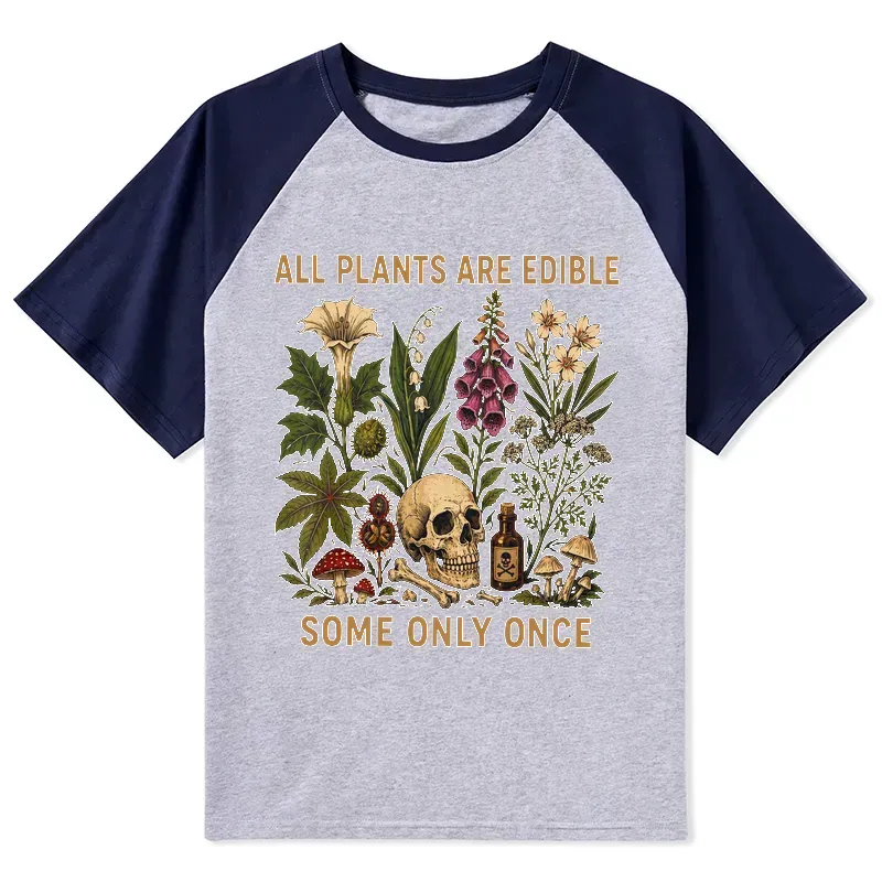 Edible plants funny tee for summer streetwear