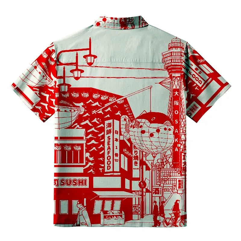 Stylish Kyoto lion shirt for daily wear