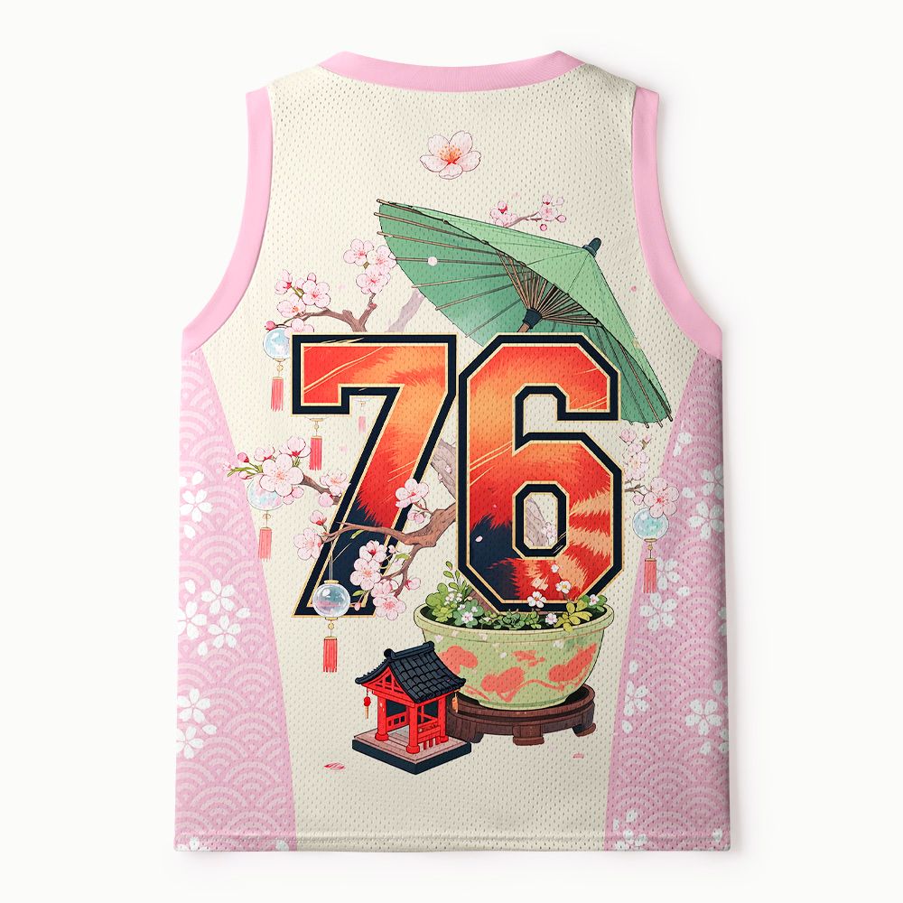 Red Panda Mesh Tank Top for Summer
