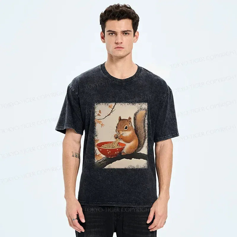 Trendy Casual Squirrel T-Shirt