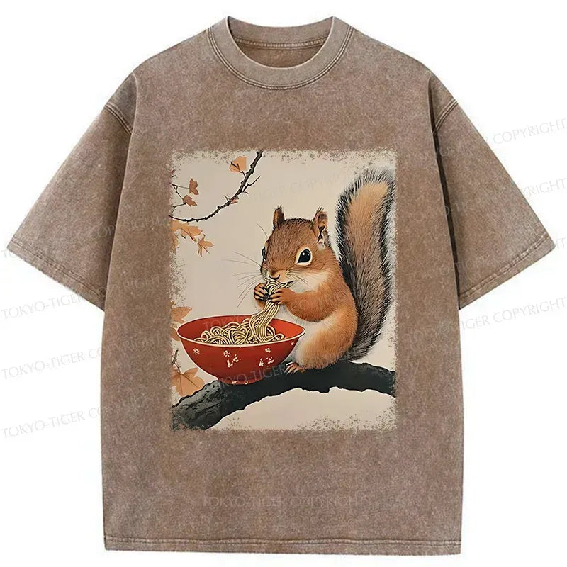 Trendy Casual Squirrel T-Shirt