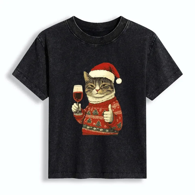 Kyoto Lion Washed Tee Gift for Her