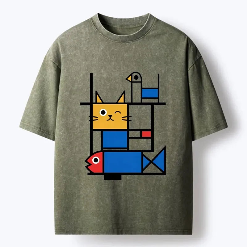 washed vintage t shirt for daily wear