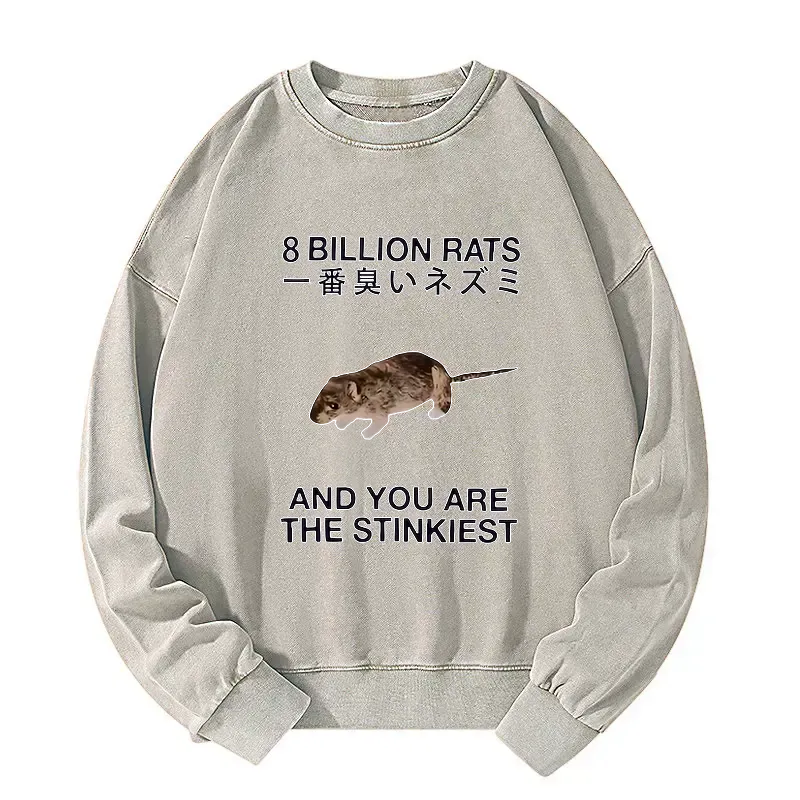 japanese rat sweatshirt with free shipping