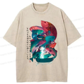 japanese ukiyoe t-shirt with free shipping