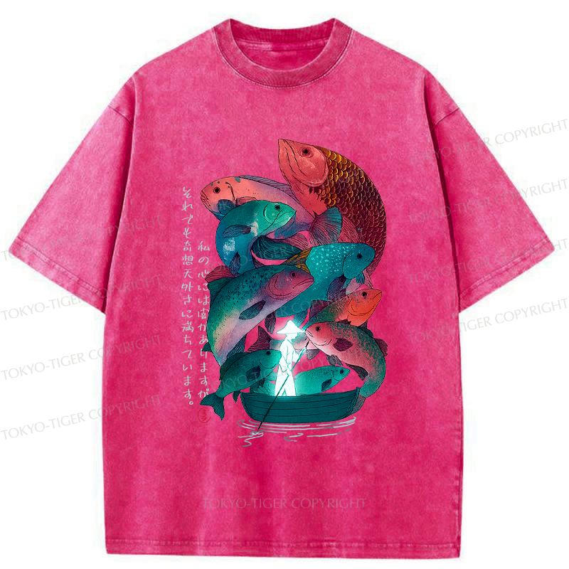 japanese ukiyoe t-shirt with free shipping