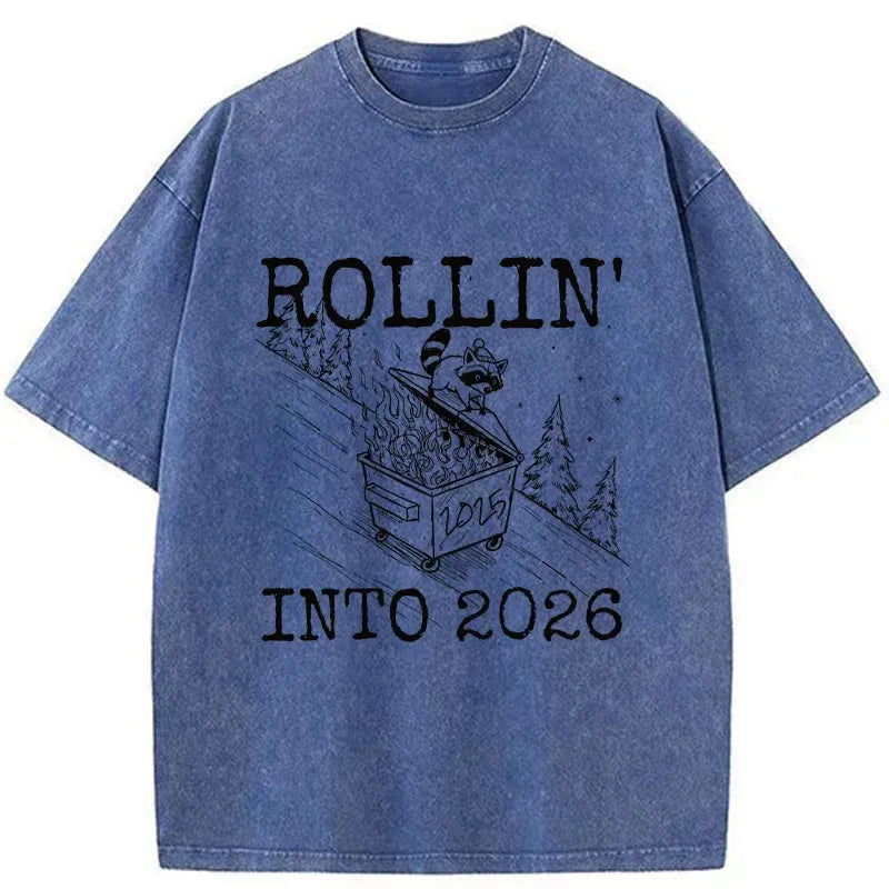 Japanese Lion Washed T-Shirt
