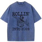 Japanese Lion Washed T-Shirt