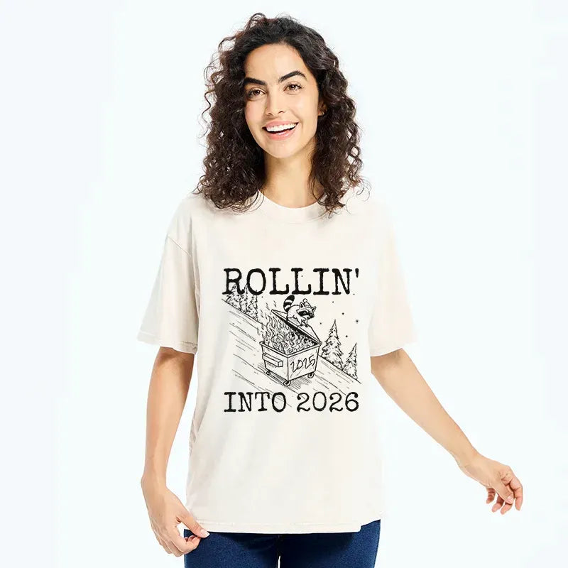 Japanese Lion Washed T-Shirt