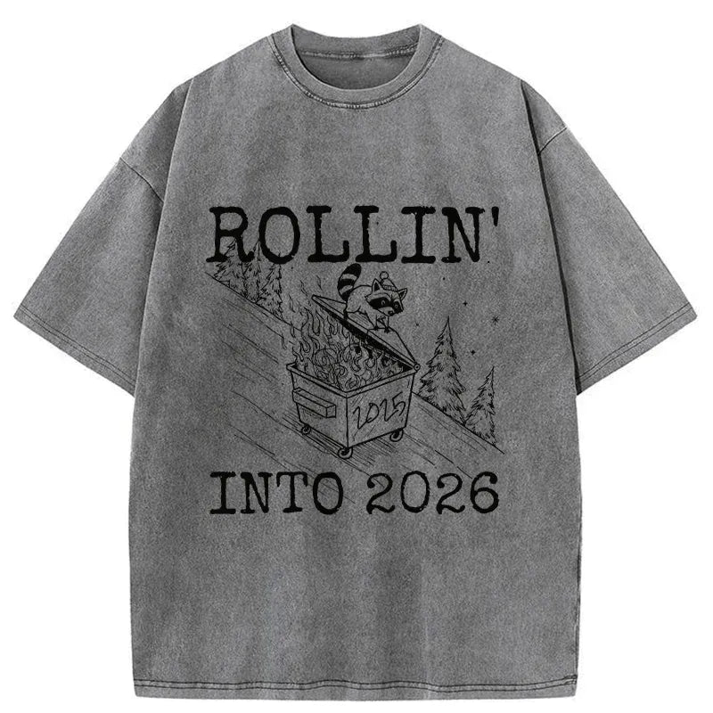 Japanese Lion Washed T-Shirt
