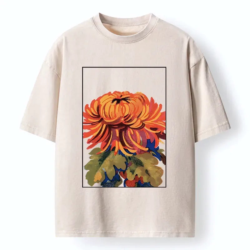 Vintage Kyoto-Lion Unisex Tee Gift Idea for Her