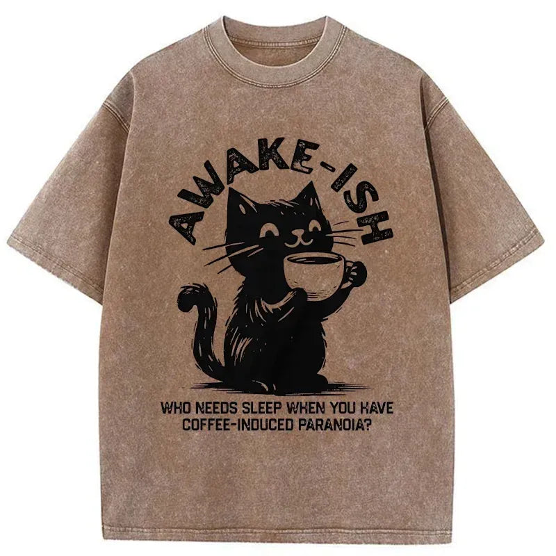 Kyoto Lion Coffee T-Shirt for Summer