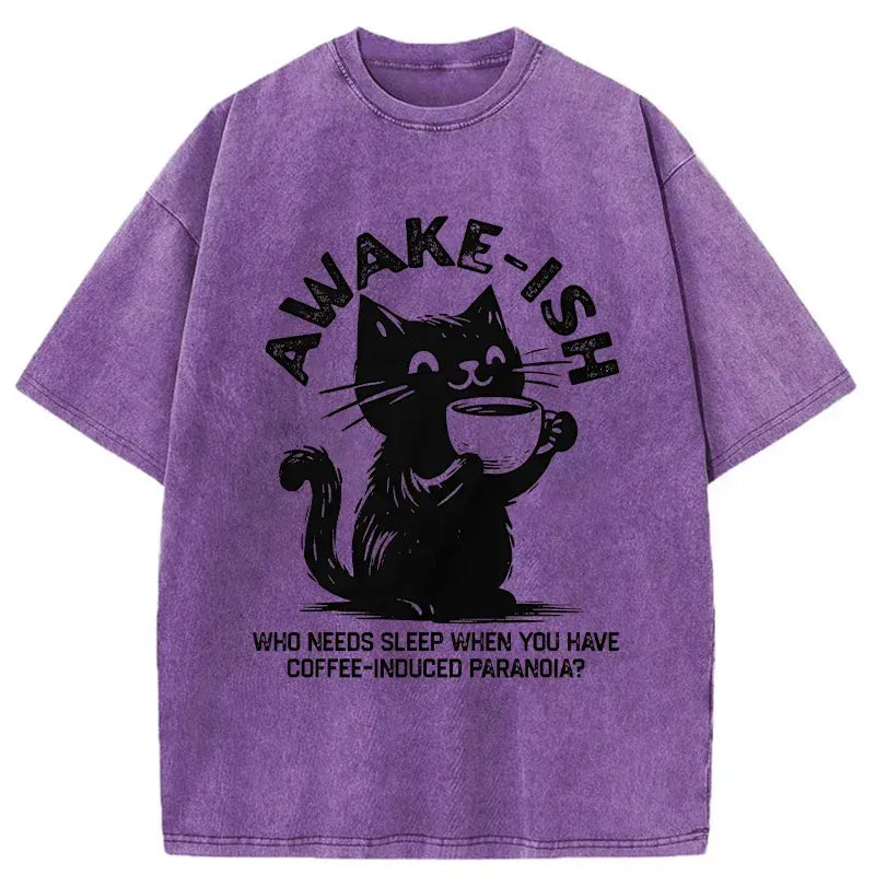 Kyoto Lion Coffee T-Shirt for Summer