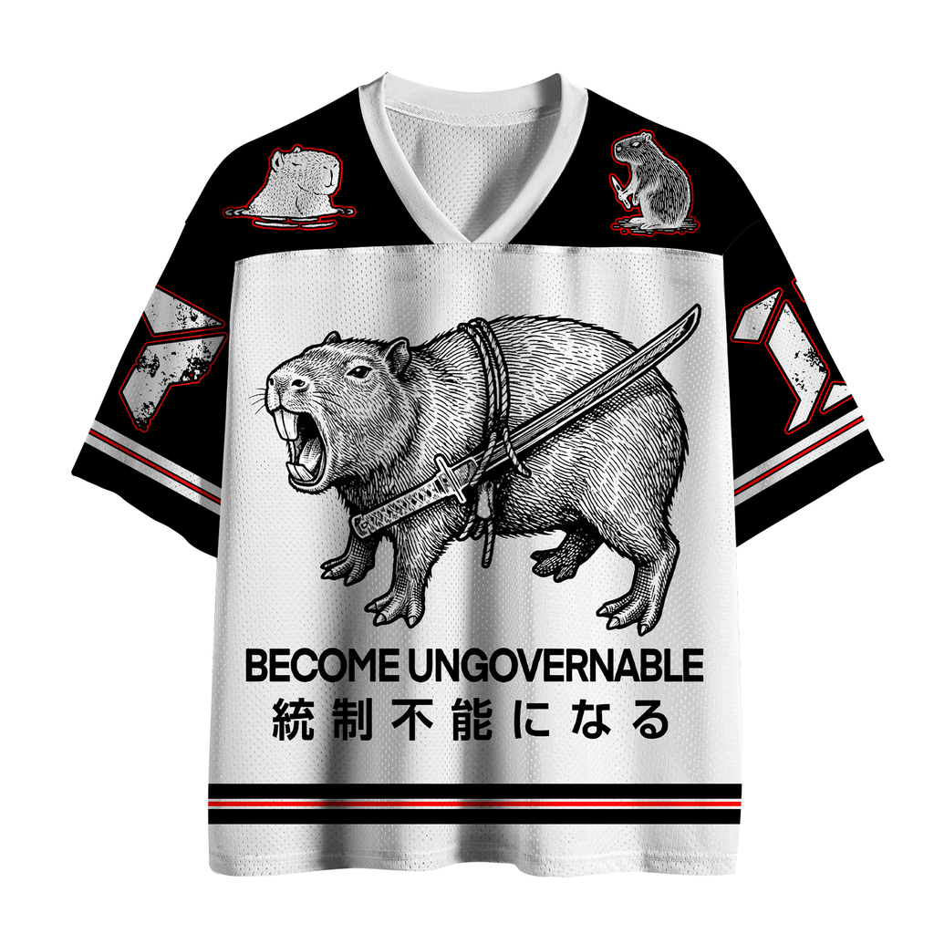 Kyoto-Lion The Ungovernable Capybara Mesh Jersey