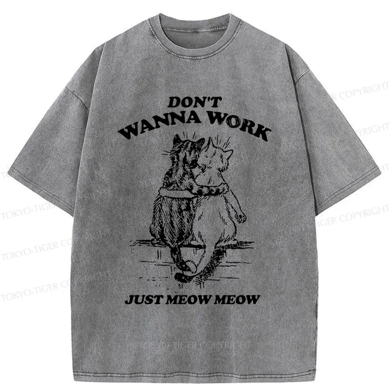 Japanese Cat T-Shirt for Streetwear