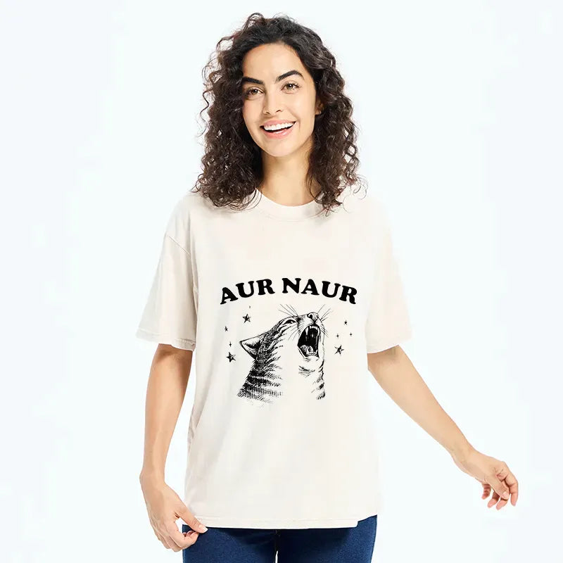 Trendy Japanese Cat T-Shirt for Summer