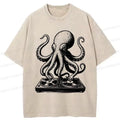 Vintage Japanese Art T-shirt for Streetwear Trendy