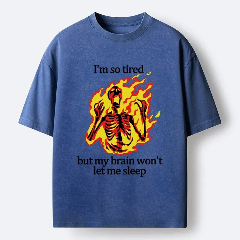 Japanese Washed Skeleton T-Shirt