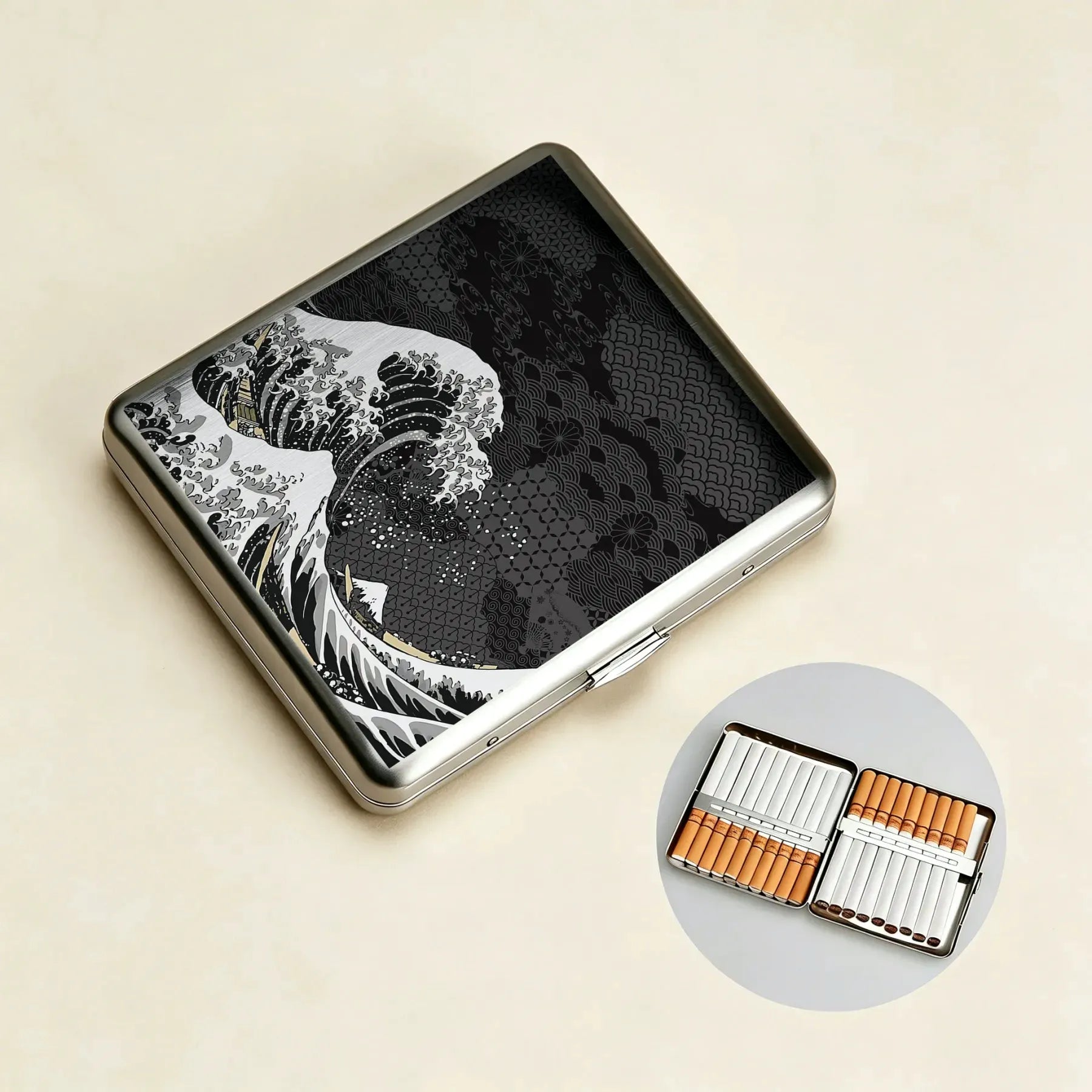 Japanese Ukiyo-e Cigarette Case Limited Edition