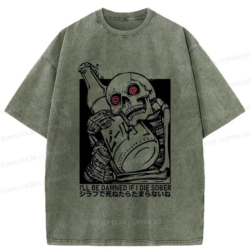 Kyoto Lion Japanese vintage t-shirt for daily wear