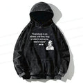 Funny Japanese Washed Hoodie