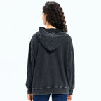Funny Japanese Washed Hoodie