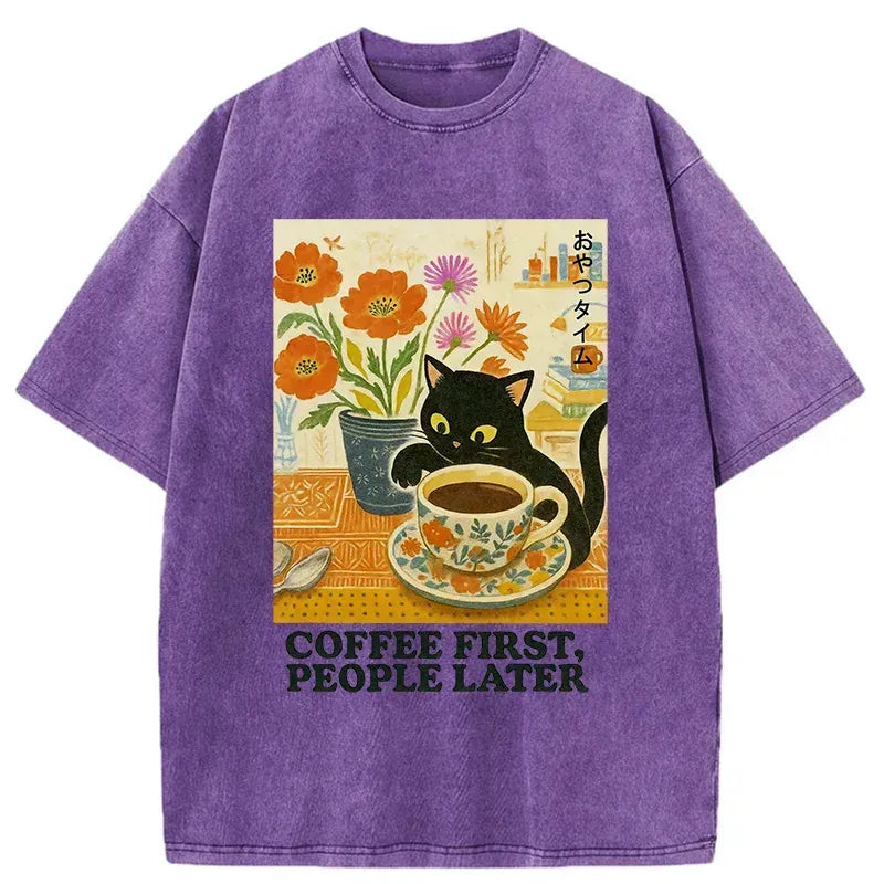 Japanese Washed Unisex Cotton Tee