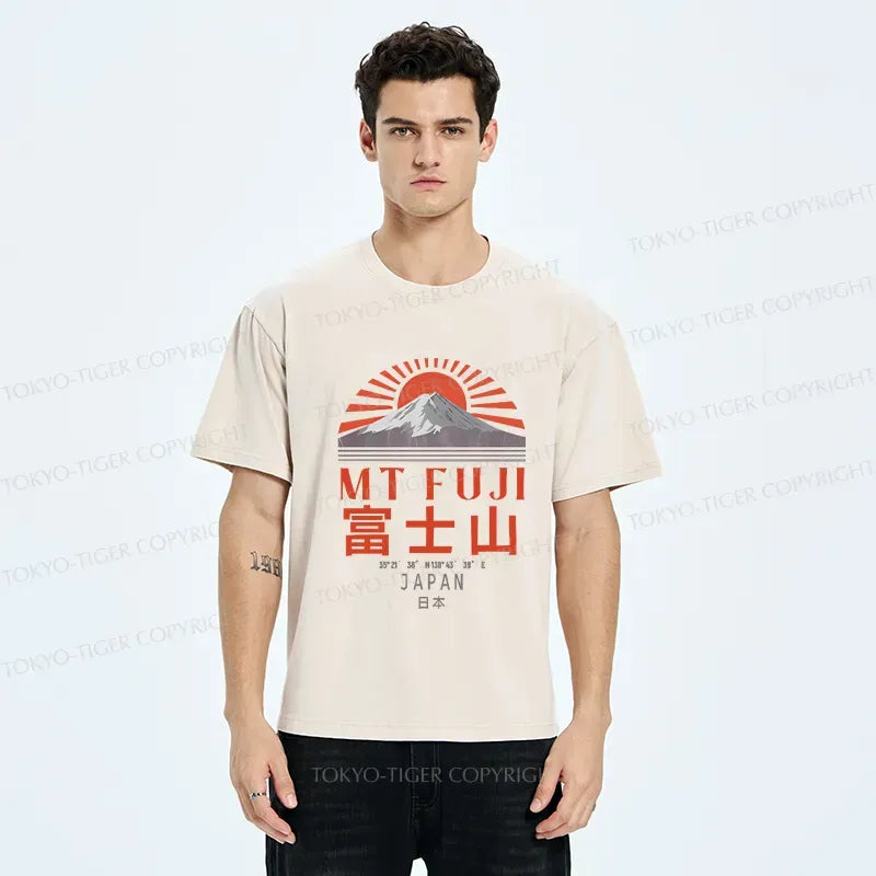 Retro Mount Fuji Japan T-Shirt
