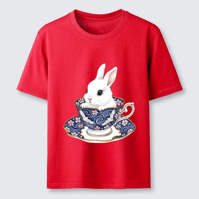 Kyoto-Lion Cotton T-Shirt Best Seller