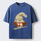 Vintage Japanese Food Art T-Shirt