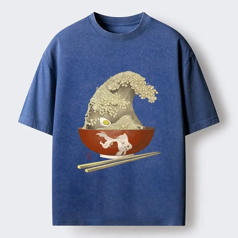 Vintage Japanese Food Art T-Shirt