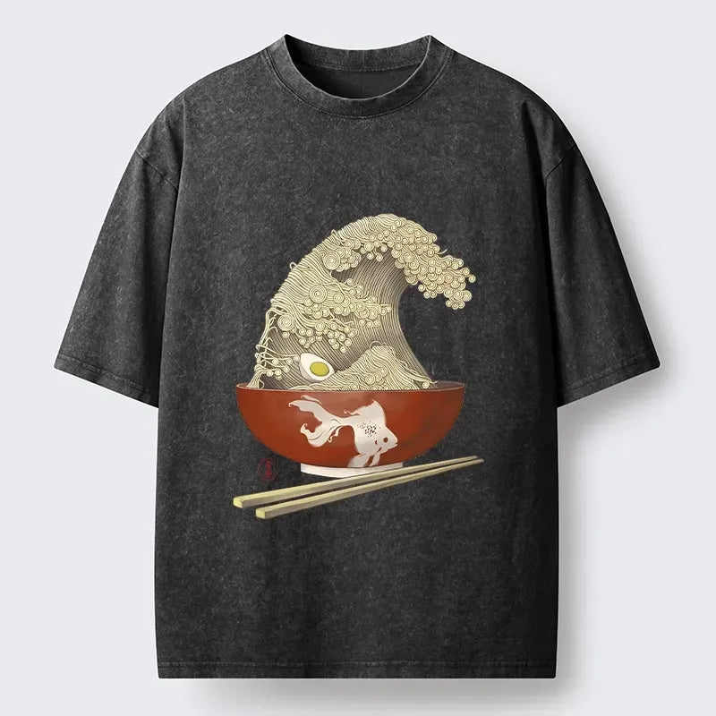 Vintage Japanese Food Art T-Shirt