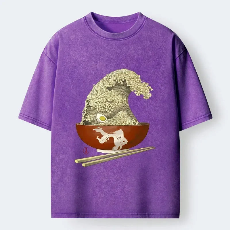 Vintage Japanese Food Art T-Shirt