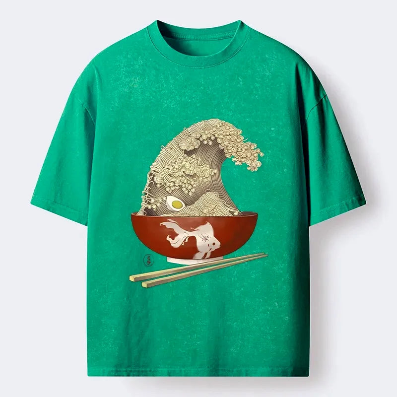 Vintage Japanese Food Art T-Shirt