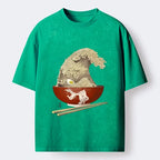 Vintage Japanese Food Art T-Shirt