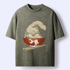 Vintage Japanese Food Art T-Shirt