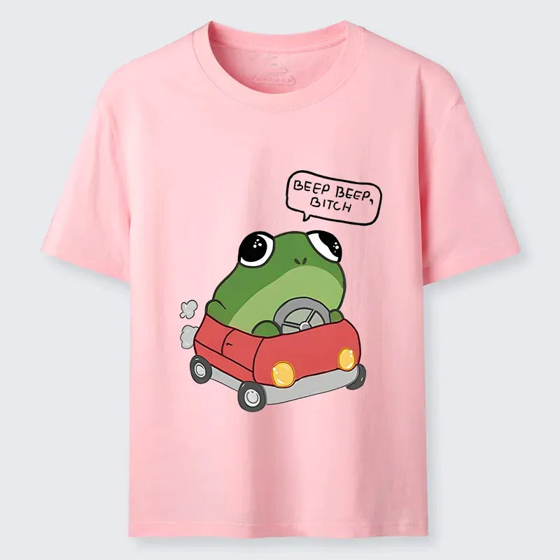 Unisex frog driving shirt best seller