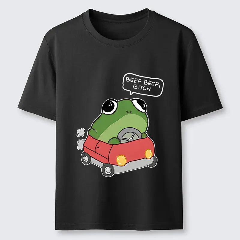 Unisex frog driving shirt best seller