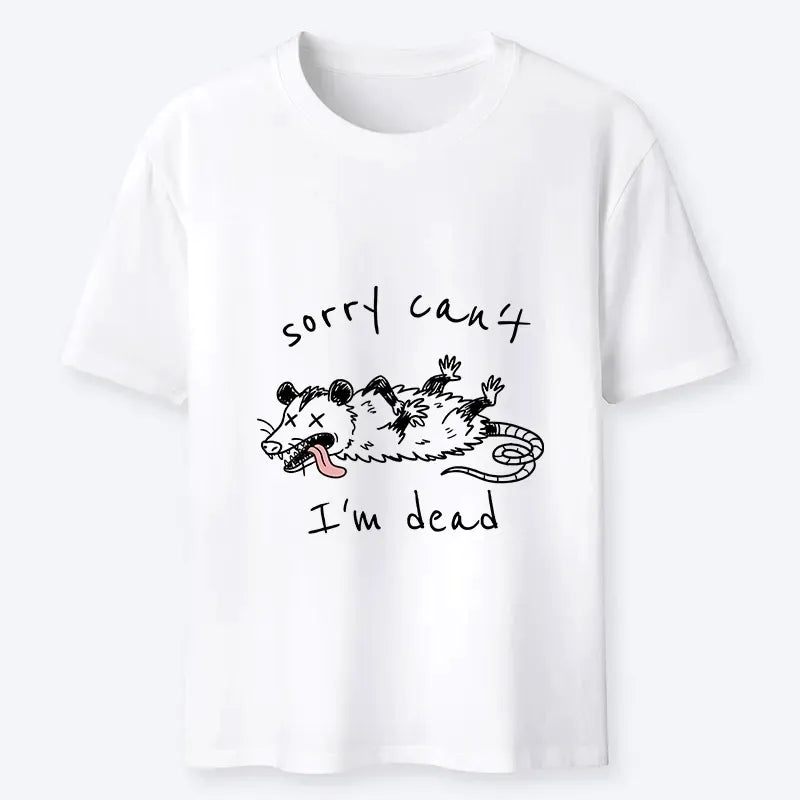 Kyoto-Lion Opossum Dead Mode Funny Life Classic T-Shirt