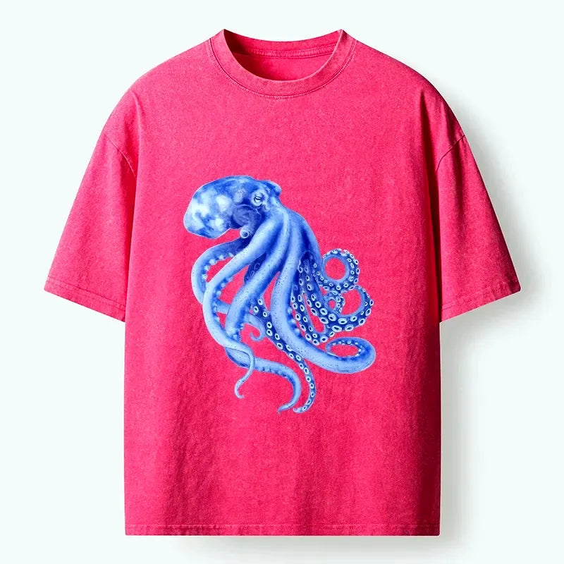 Vintage Japanese Octopus Washed T-Shirt