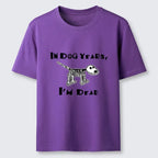 Kyoto-Lion Funny Meme Old Dog Dead In Dog Years Vibe Classic T-Shirt