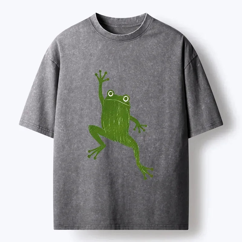affordable kyoto-lion frog t-shirt for daily wear