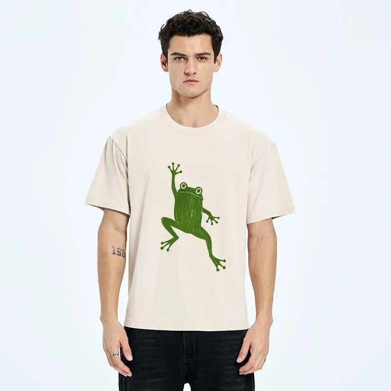 affordable kyoto-lion frog t-shirt for daily wear